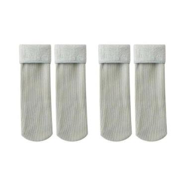 Imagem de Meias De Veludo Quentes De Inverno Para Meninos E Meninas, 2 Pares, Me