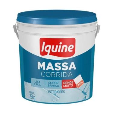 Imagem de Massa Corrida PVA Profissional Branca Balde 25 Kg Iquine