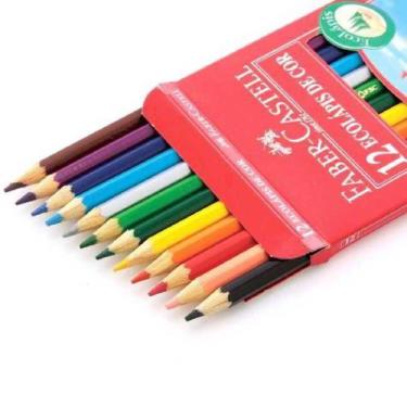 Imagem de Lápis de Cor 12 Cores + 3 Lápis Preto Faber-castell - Faber Castell