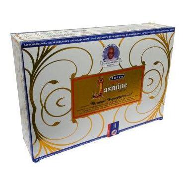 Imagem de Incenso Massala Natural Jasmim Satya Mini 25 Cxs 7,5g - Lua Mística - 