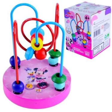 Imagem de Brinquedo Minnie Disney Margarida Aramado Montanha Russa Cor - Disney 
