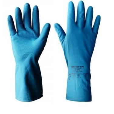 Imagem de Luvas Para Limpeza Impermeável Látex Multiuso Latan 12 Pares - Latan S