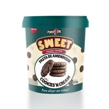 Imagem de Pasta de Amendoim Cookies 'n' Cream Sweet 500g - POWER1ONE