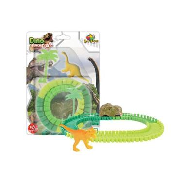 Imagem de Auto Pista Vale Do Dinossauro- Carrinho Dinossauro Elétrico - Mormino