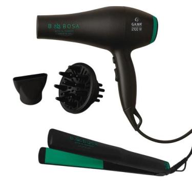 Imagem de Kit Beleza: Secador com Difusor e Chapinha Gama Babosa - DIVERSAS, PRE