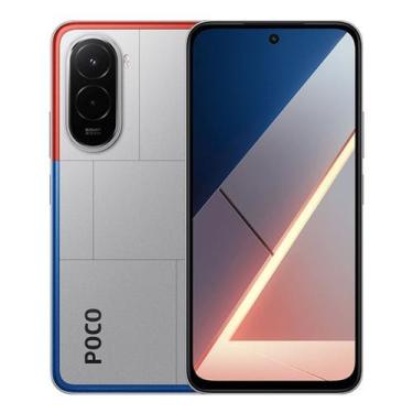 Imagem de Smartphone Poco M7 Global  8/256GB, Câmera Tripla 64MP, Tela 120Hz, Pr