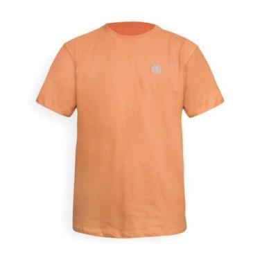 Imagem de Camiseta Element Basic Crew Masculino, Laranja, M