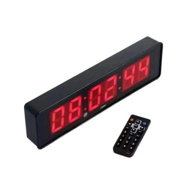 Imagem de Cronômetro Digital LED com Controle e Alarme Integrado - Lelong