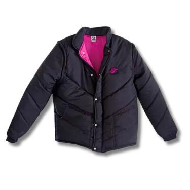 Imagem de Blusao jaqueta canada alba feminina soft nylon motoboy frio, EG, PRETO