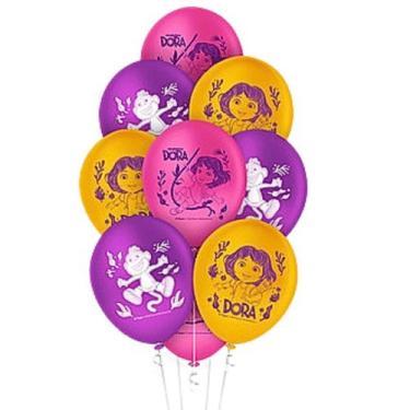 Imagem de Balão Tema Dora Aventureira N9 Regina Festa Aniversario - Crgfestas