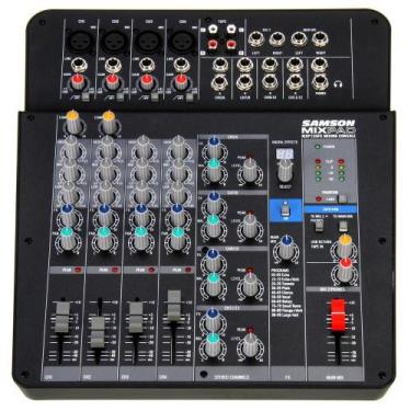 Imagem de Mesa de Som Analógica Samson MXP124FX USB Com Efeitos