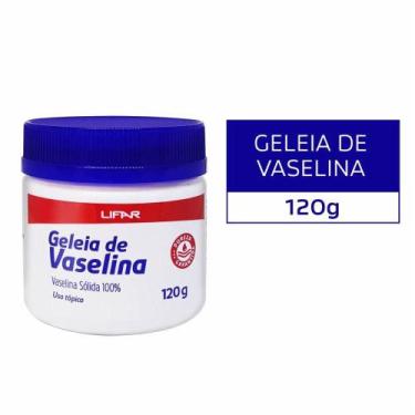 Imagem de Geléia De Vaselina Sólida Pura Para Pele E Corpo 120g - Lifar