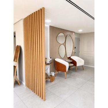 Imagem de Brise MDF Talatto 2,74m x 6,5cm larg. Talatto - Talatto Painéis, Carva
