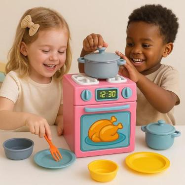 Imagem de Brinquedo Pelúcia Barbie Casinha Infantil Boneca Presente Urso Fogão C