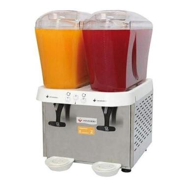 Imagem de Refresqueira Inox 2 Bojos 16 Litros Venâncio RV216 127v