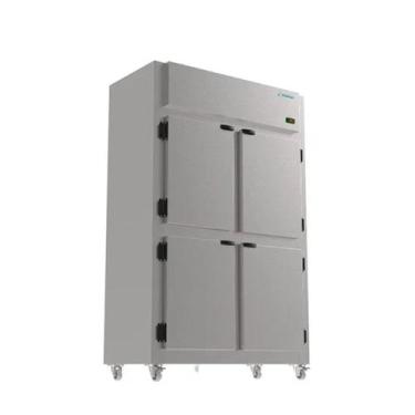 Imagem de Mini Câmara Fria Industrial Inox 4 Portas 918 Litros 26KRES4PDII Kofis