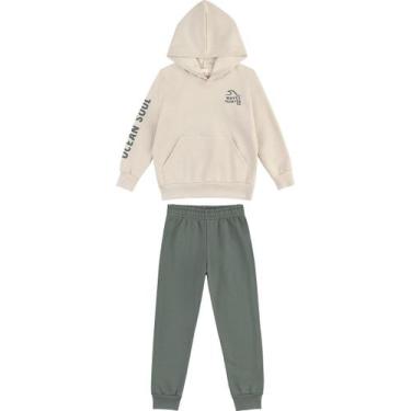Imagem de Conjunto Longo Moletom Infantil Menino Marisol - 16, 14