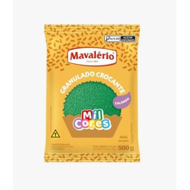 Imagem de Granulado Crocante 500g - Mavalerio Verde, Verde