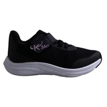 Imagem de Kidy tenis infantil fem, Preto, Rosa, 28