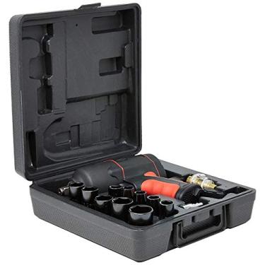 Imagem de Corneta Chave Impacto Pneumática 1/2 3375010 Preto 17 Peças