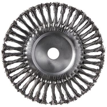 Imagem de ESCOVA DE AÇO PARA ESMIRILHADEIRA 200 MM, FURO 22 MM E FIO TORCIDO//MTX