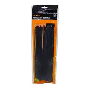 Imagem de Foxlux Abraçadeiras Nylon 140x3.5 Preta - Pacote com 100 Unidades