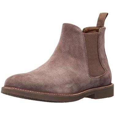 Imagem de Steve Madden Bota Chelsea masculina Highline, Camurça acastanhada, 13