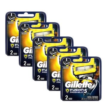Imagem de Kit Cargas Gillette Fusion Proshield c/10 unidades