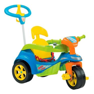 Imagem de Triciclo Carrinho de Passeio Baby Trike Evolution Com Pedal Biemme