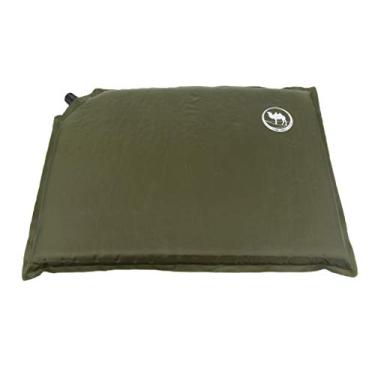 Imagem de Simhoa Almofada de assento de acampamento autoinflável Tapete para sentar ao ar livre Caminhada Praia Piquenique Pad - Verde