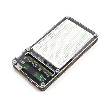 Imagem de Zebra Zero Plus para Raspberry Pi Zero e Zero Wireless- Placa de pão preta Ice Plus