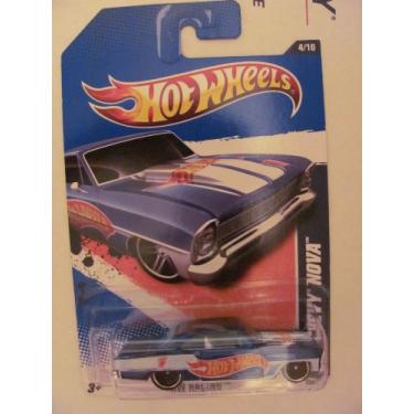 Imagem de Hot Wheels 2011 HW Racing 4/10 '66 Chevy Nova 154/244