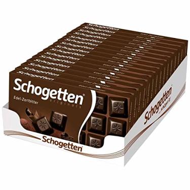 Imagem de Chocolate Schogetten Puro 100g - Alemanha (15 X 100g)