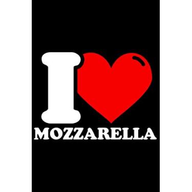 Imagem de Notizbuch liniert: Mozzarella Geschenke lustig Käse