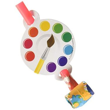 Imagem de Creative Converting Art Party Blowout, 13,3 cm x 6,5 cm, multicolorido