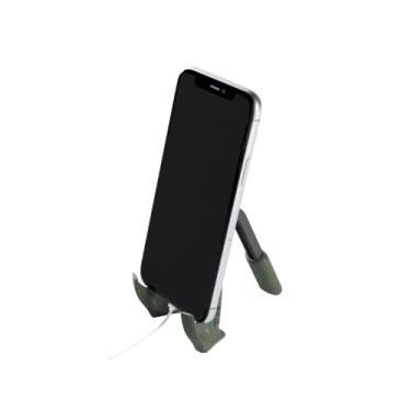 Imagem de LiteStand Mini - Suporte para celular - Octoo, Titanium/Verde