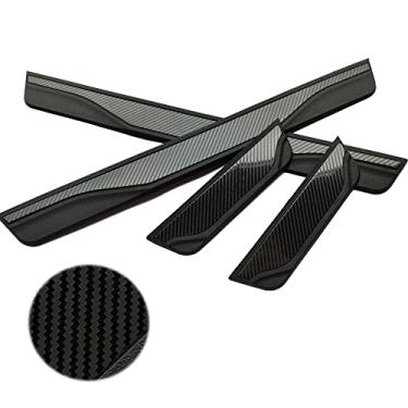 Imagem de GZBFTDH Apto para acessórios RIVIAN R1S protetor de proteção contra desgaste de peitoril de porta, painéis de chute, proteção de entrada de porta de peças automotivas