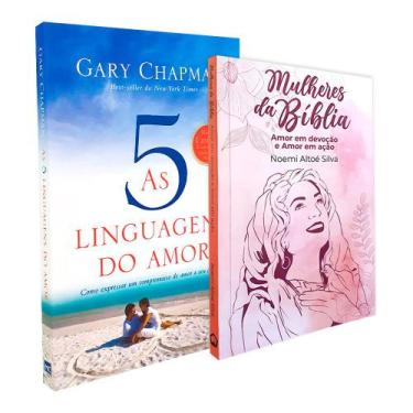 Imagem de Kit 2 Livros  Mulheres Da Bíblia + As 5 Linguagens Do Amor  Gary Chapm