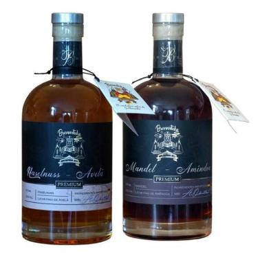 Imagem de Kit Licor Fino De Amêndoas E Avelã Premium