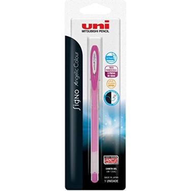 Imagem de Caneta Gel SIGNO Angelic Color UM-120AC, Uni-Ball, Rosa, Blister c/1 unidade