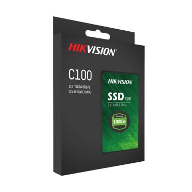 Imagem de SSD Hikvision C100 1920GB Sata III 6Gb/s 2,5 560MBs HS-SSD-C100-1920G - Preto