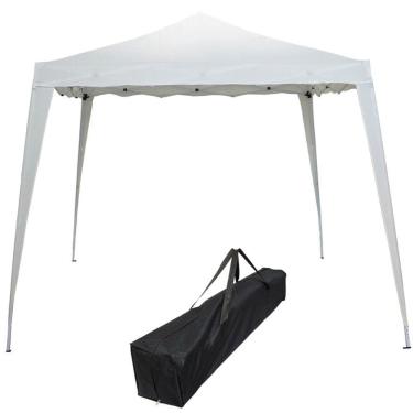 Imagem de Tenda Gazebo Articulada 2,4x2,4 m Barraca Praia Sanfonada Dobrável Alumínio com Bolsa
