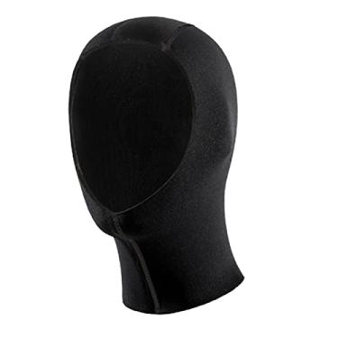 Imagem de Dynwave Capa de mergulho neoprene roupa de mergulho capa de mergulho acessórios de roupa de banho touca de natação capa térmica para caiaque natação esportes, 3mm S a M