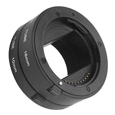 Imagem de Bindpo Tubo de Extensão Macro, Anel Adaptador de Tubo de Extensão Macro Foco Automático Nex-Mount para Fotografia de Closeup, para A3000/A6500/A6300/A6400/A6000/A5100/A5000