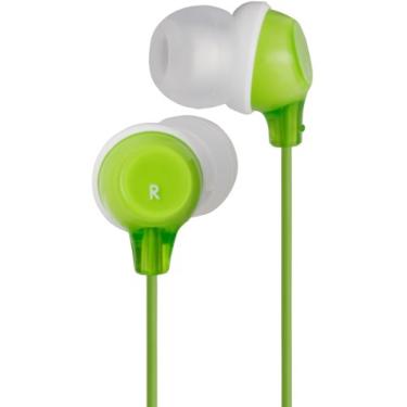 Imagem de Fones de ouvido Jvc, Hafx22gn verde transparente