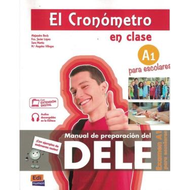 Imagem de Cronometro En Clase A1, El - Manual De Preparacion Del Dele Para Escolares + Cd - 2ª Ed
