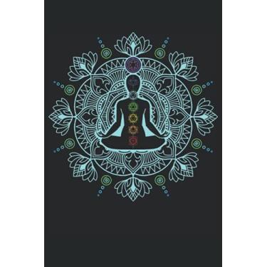 Imagem de Meditation Spirituality Chakra: Meditation Spirituality Chakra Notebook - Great lined notebook - 120 pages to record thoughts, ideas and impressions. ... fans who are spiritual and love mandalas.