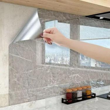 Imagem de Papel Contact Adesivo Para Moveis Revestimento Marmore 5m