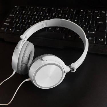 Imagem de Fones de ouvido com fio Fones de ouvido dobráveis sobre o ouvido Sports Headpho