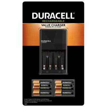 Imagem de Duracell - Carregador de bateria Ion Speed 1000 com 6 AA + 2 pilhas AAA - Carregador para pilhas AA + AAA